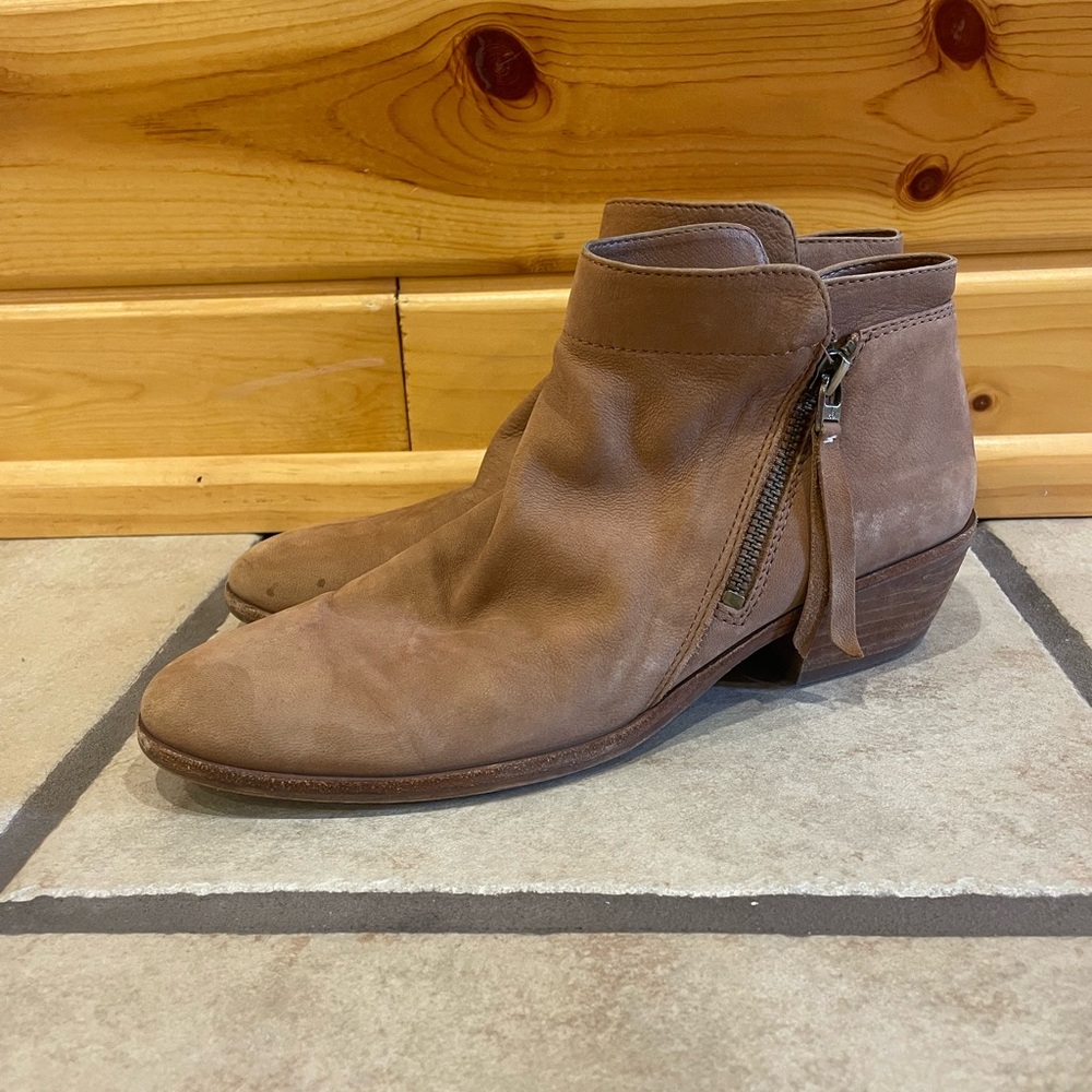 Sam Edelman Brown Leather Parker Ankle Boot 9